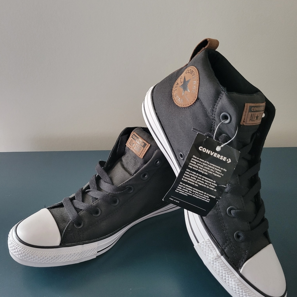 Converse, black and tan, Size 9 Men